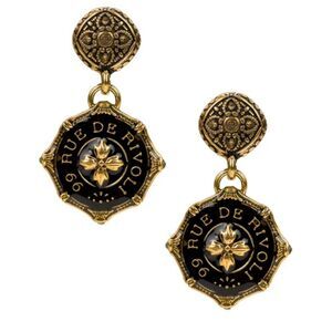 NWT Patricia Nash Filigree Rue De Rivoli Drop Earrings